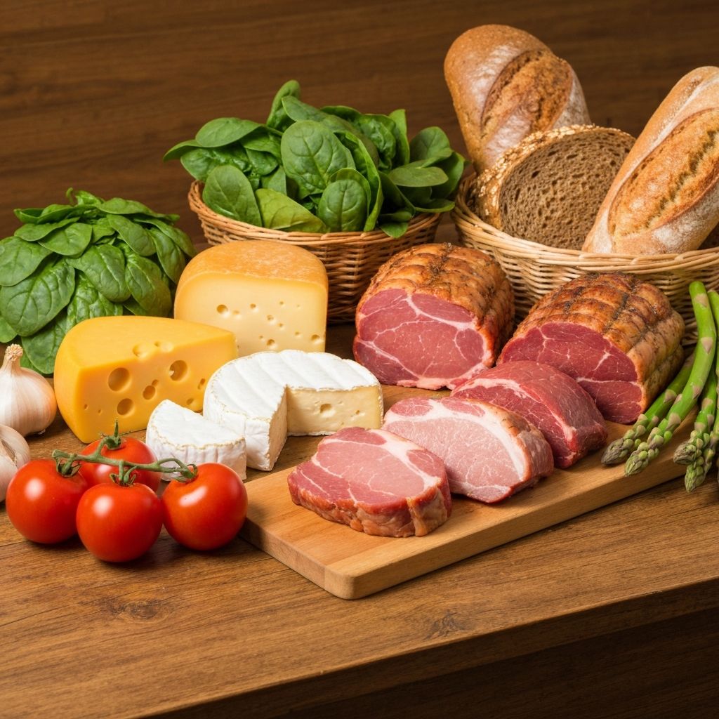 Traditional European ingredients